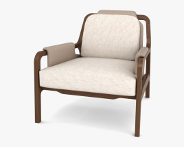 Caste Fergus Lounge chair 3D model