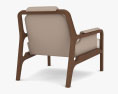 Caste Fergus Lounge chair 3d model