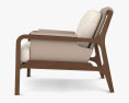 Caste Fergus Lounge chair Modello 3D
