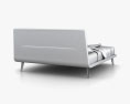Cattelan Amadeus Bed 3d model