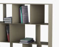 Cattelan Nautilus Bookshelf 3d model