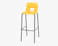 Chairs and More Barstool Nube SG-80 3D模型