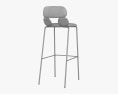 Chairs and More Barstool Nube SG-80 3Dモデル