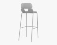 Chairs and More Barstool Nube SG-80 3D 모델 