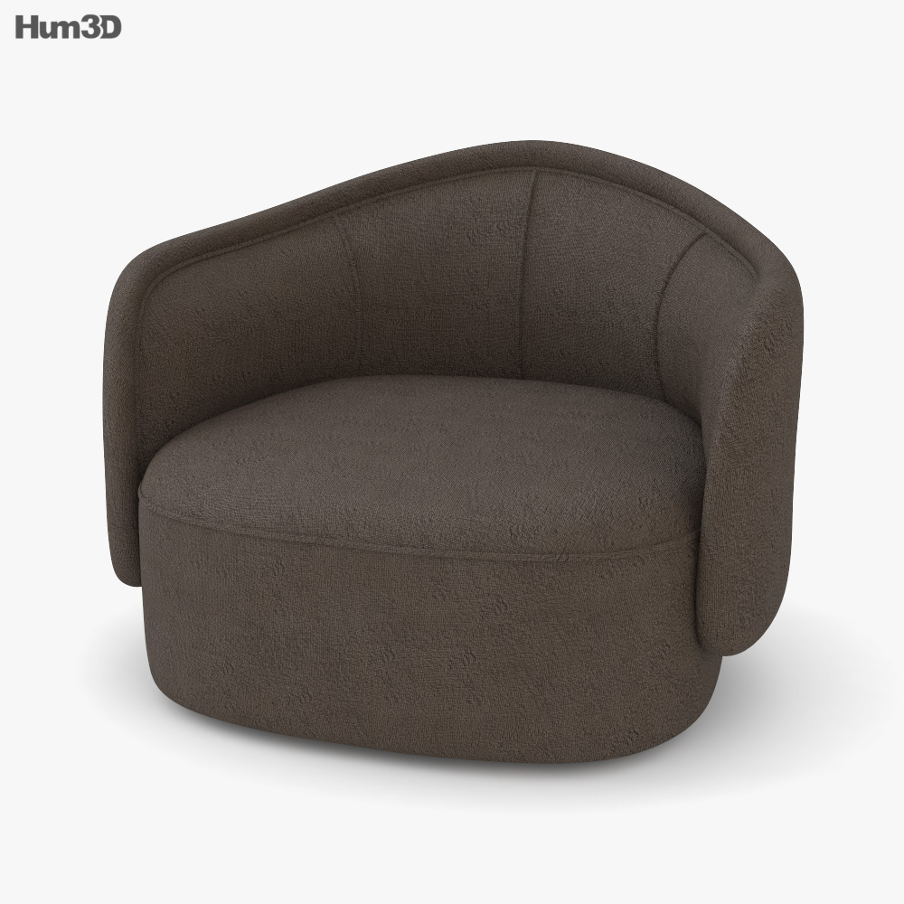 Collection Particuliere Pia Armchair 3D model