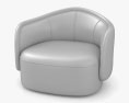 Collection Particuliere Pia Armchair 3d model