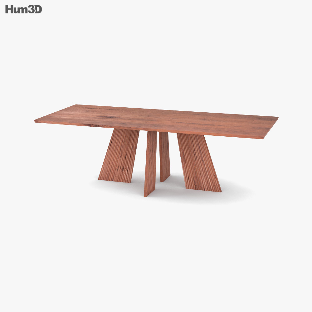 Conde House Hakama Table 3D model