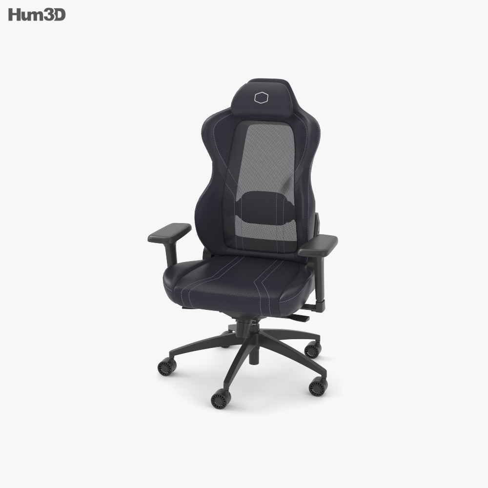 Cooler Master Hybrid 1 Ergo Gaming chair 3D model