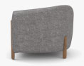 Crate And Barrel Nora Sessel 3D-Modell