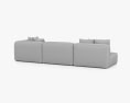 Crearte Collections Modular Sofa 3D 모델 