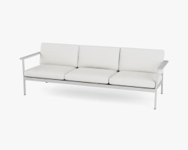 DWR Eos Sofa 3D model