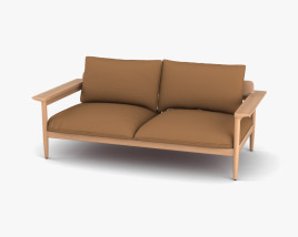 DWR Terassi Two-Seat sofa 3D model