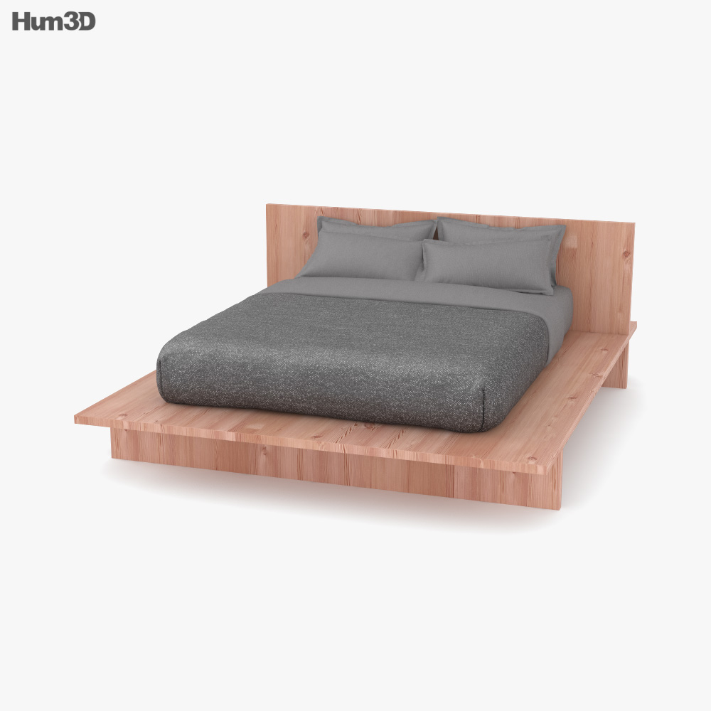 De La Espada Bed One 3D model