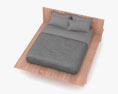 De La Espada Bed One 3d model