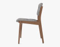 De La Espada Capo Dining chair 3d model