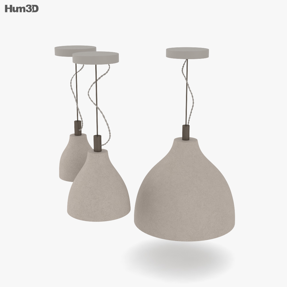 Decode Heavy Suspension Lamp 3D model