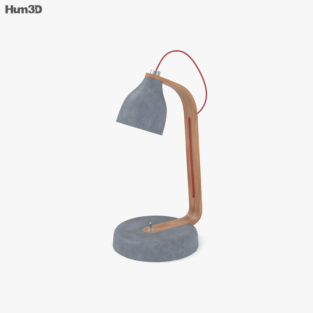 Decode Heavy Schreibtischlampe 3D-Modell