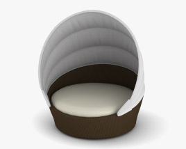 Dedon Orbit Sofá de dos plazas Modelo 3D