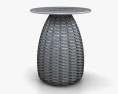 Dedon Porcini Side table 3D 모델 