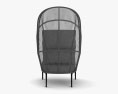 Dedon Rilly Cadeira de casulo Modelo 3d