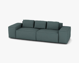 Diotti Square Sofa Modèle 3D