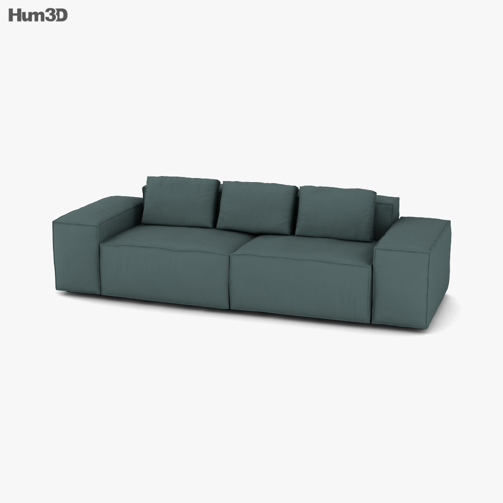 Diotti Square Sofa 3D model