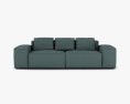 Diotti Square Sofa 3d model