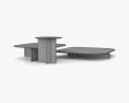 Ditre Italia Polyura テーブル 3Dモデル
