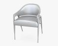 Dunbar A Frame Rattan 椅子 3D模型