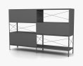 Eames Storage Unit Shelf Modelo 3d