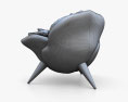 Edra Rose 扶手椅 3D模型