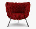 Edra Vermelha Chair 3d model