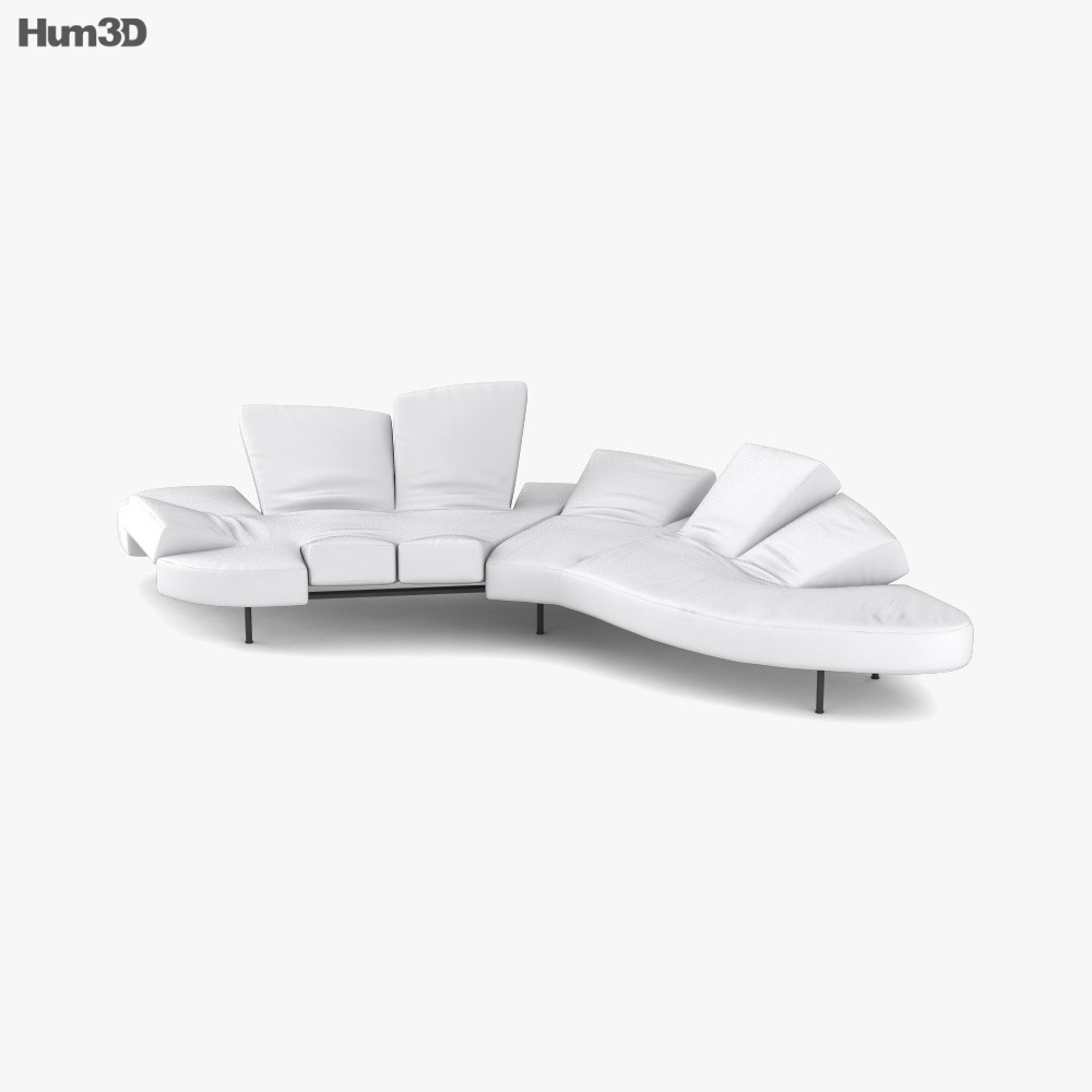 Edra Flap Sofa 3D-Modell