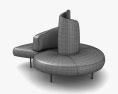 Edra Red Tatlin Sofa 3D-Modell