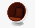 Eero Aarnio Ball 肘掛け椅子 3Dモデル