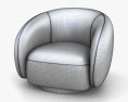 Eichholtz Brice Swivel chair 3D 모델 