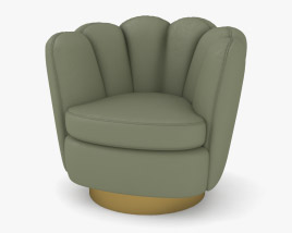 Eichholtz Mirage Swivel chair 3D model