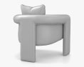 Eichholtz Toto 肘掛け椅子 3Dモデル