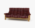 Ekornes Buckingham Тримісний диван 3D модель