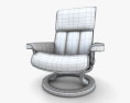 Ekornes Commodore 扶手椅 3D模型