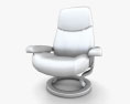 Ekornes Consul Chair 3d model
