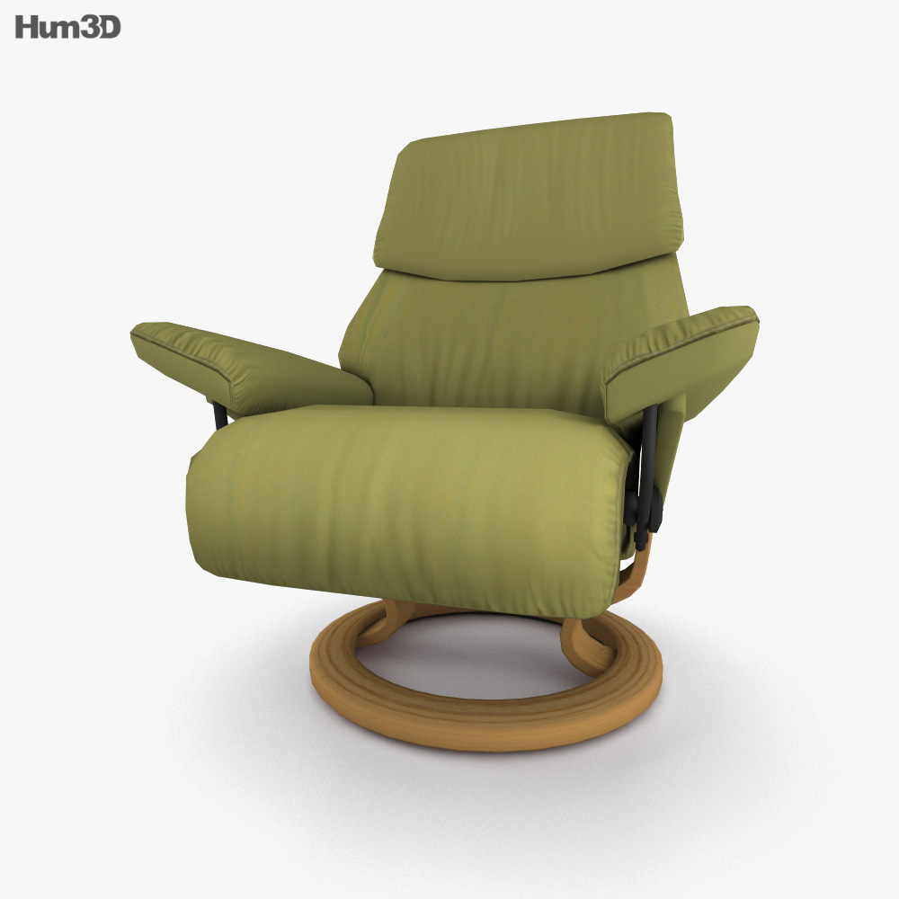 Ekornes Dream Chaise de Bureau Modèle 3D