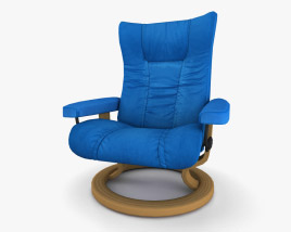 Ekornes Eagle Chair 3D model
