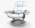 Ekornes Mayfair 扶手椅 3D模型