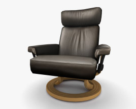 Ekornes Orion Chair 3D model