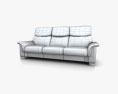 Ekornes Paradise Three-Seat sofa 3d model