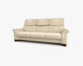 Ekornes Paradise Three-Seat sofa 3d model