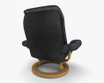 Ekornes Royal Chaise de Bureau Modèle 3d