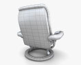 Ekornes Royal 의자 3D 모델 