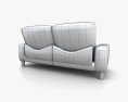 Ekornes Space Two-Seat sofa 3d model